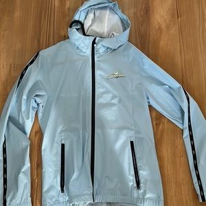 Hollister blue windbreaker